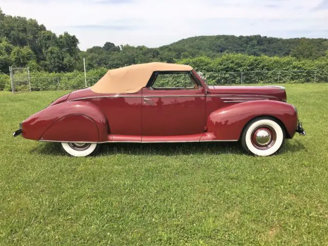 1939 lincoln zephyr convertible coupe