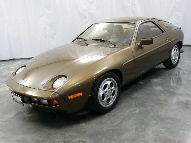 1980 porsche 928 manual transmission / rwd 15697 miles brown coupe manual