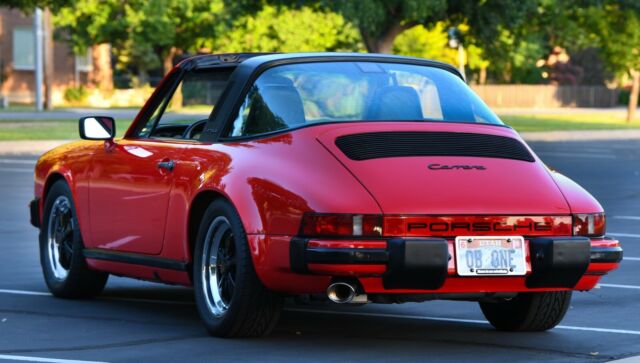 1986 porsche 911 targa - concourse winner!