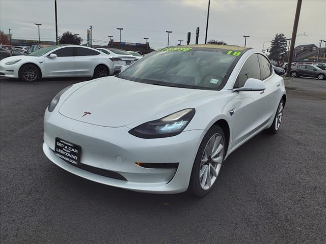 2018 tesla model 3 mid range