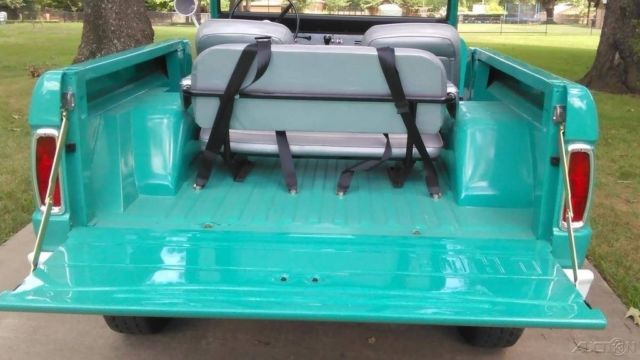 1966 ford bronco roadster 4x4 convertible, straight 6 170hp, 3-speed manual 4wd