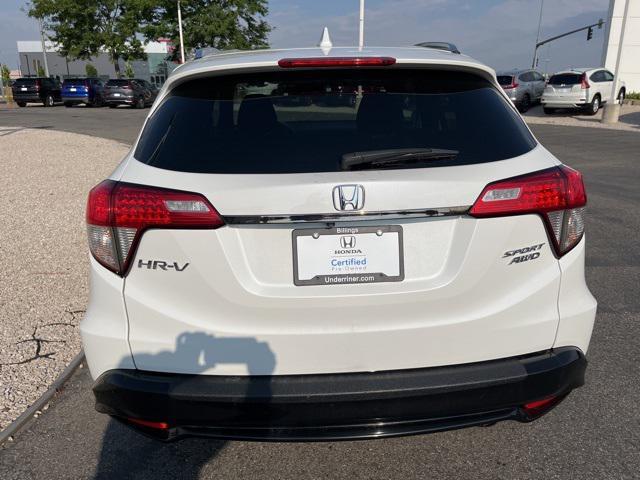 2022 honda hr-v awd sport