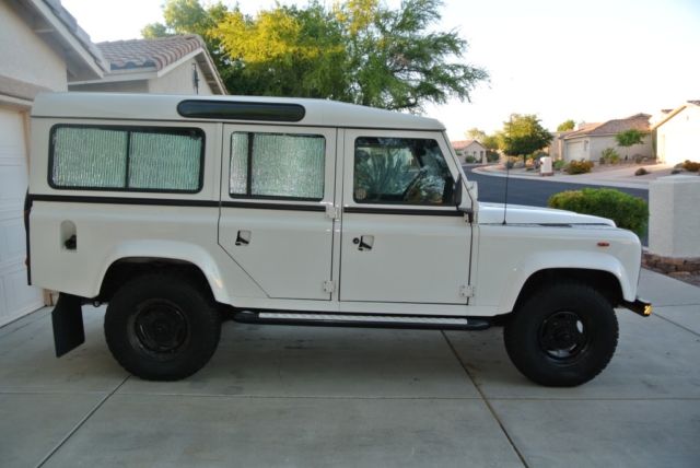 awesome 1986 right hand drive defender 110, lqqk