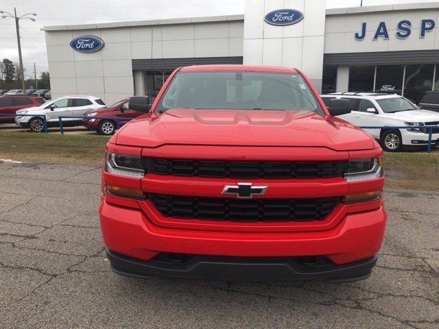 used 2016 chevrolet silverado 1500 4x4 double cab custom jasper, al 35501 for sale in jasper, alabama