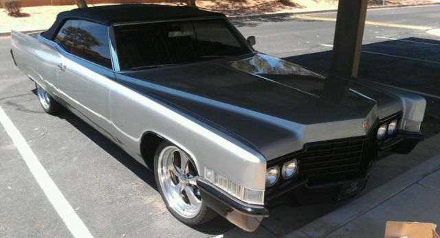 1969 convertible cadillac deville 2-door
