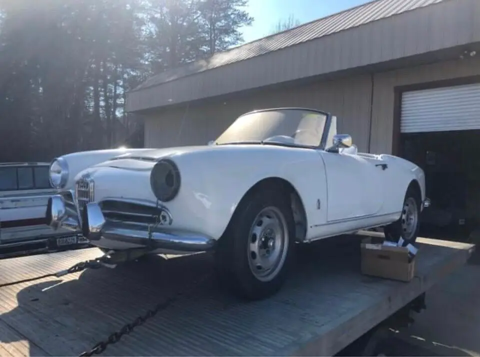 1963 alfa romeo giulia spider real veloce