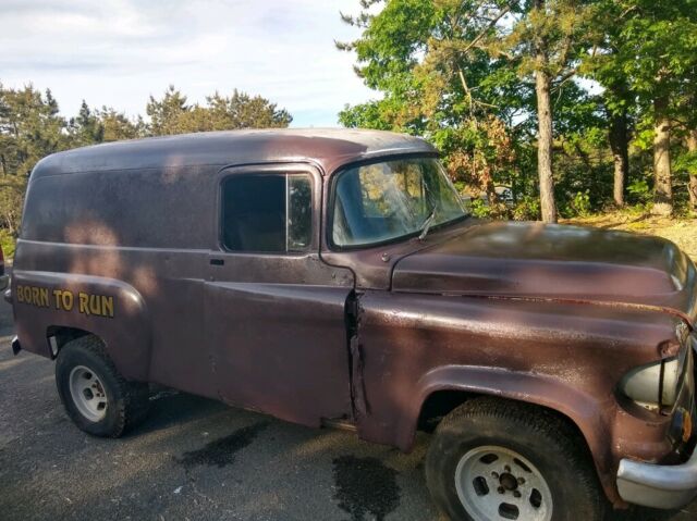 1961 dodge panel truck rat rod gasser