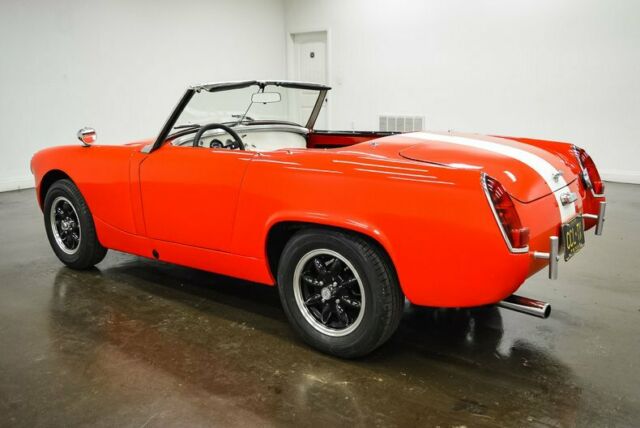 1964 austin-healey sprite 89999 miles red convertible 1098cc inline 4 cylinder