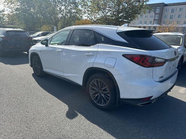 2022 lexus rx 350 f sport handling