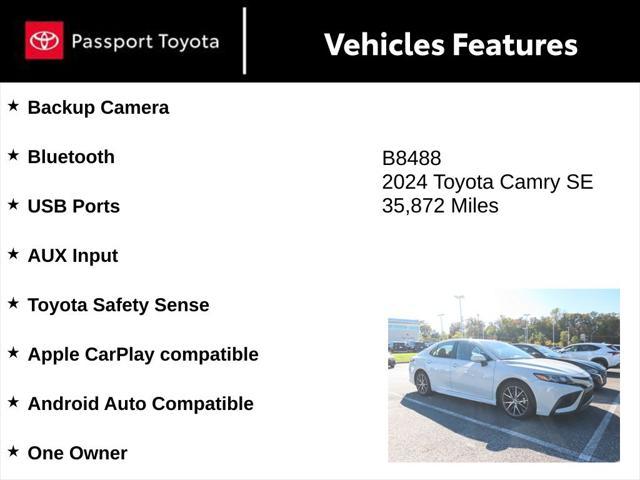 2024 toyota camry se
