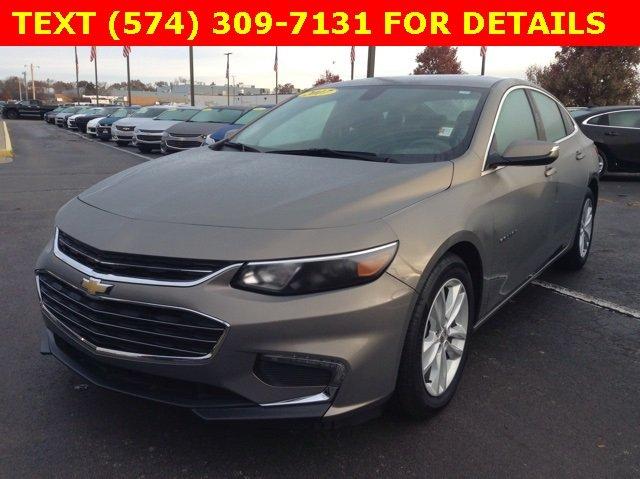 used 2017 chevrolet malibu lt w/ 1lt mishawaka, in 46545 for sale in mishawaka, indiana