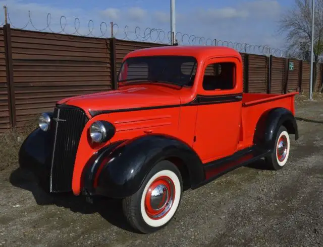 vintage hauler w fresh paint brakes upholstery 235ci pickup truck hot rod rat