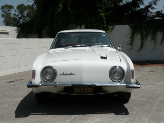 1963 studebaker avanti r2 supercharged r4187 rust-free garaged california car