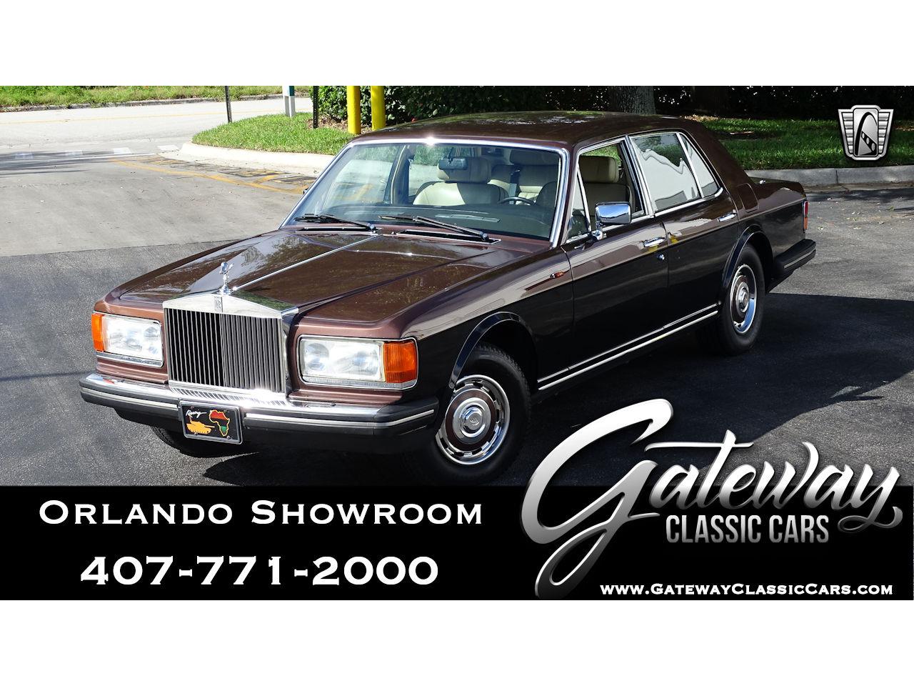 1985 rolls-royce silver spirit
