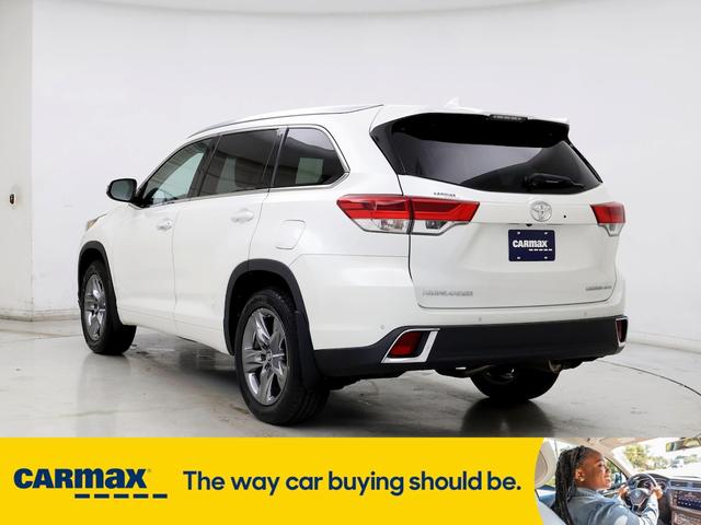 2019 toyota highlander limited platinum