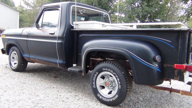 1977 ford f100 custom truck unrestored original