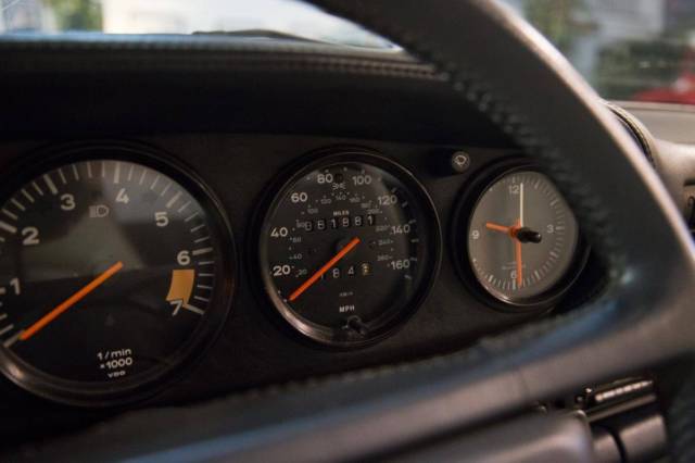rare 1989 porsche 911 speedster 5-speed manual