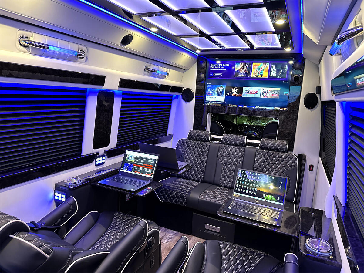 2023 mercedes-benz sprinter awd road liner limousine 15 passenger