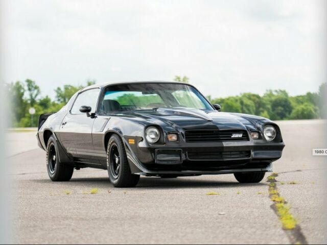 1980 chevrolet camaro z/28 black 350 v8 4 speed manual