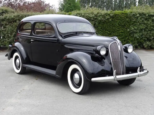 1937 plymouth p4 deluxe - rare 2-door sedan