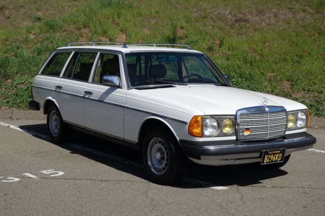 1983 mercedes-benz 300td wagon, all original, no reserve