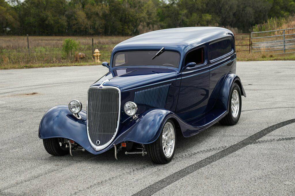 1933 ford model 18 blue sedan delivery 468 miles