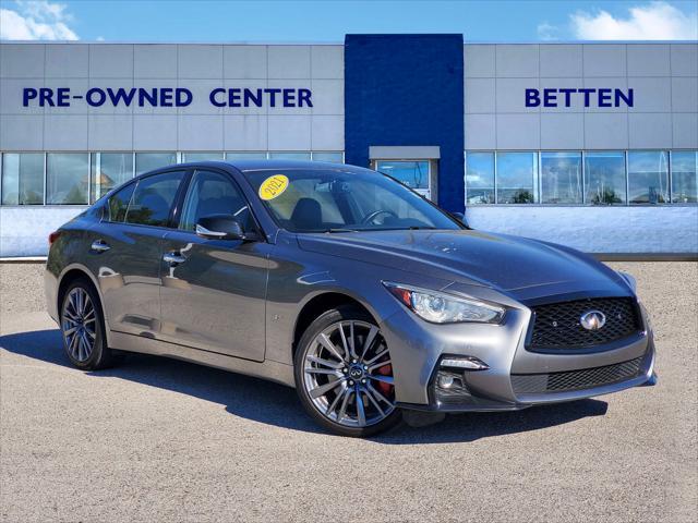 2021 infiniti q50 3.0t red sport 400
