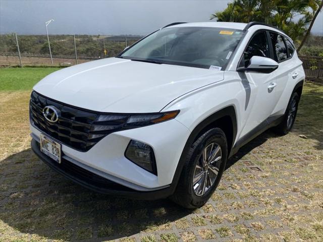 2022 hyundai tucson hybrid blue