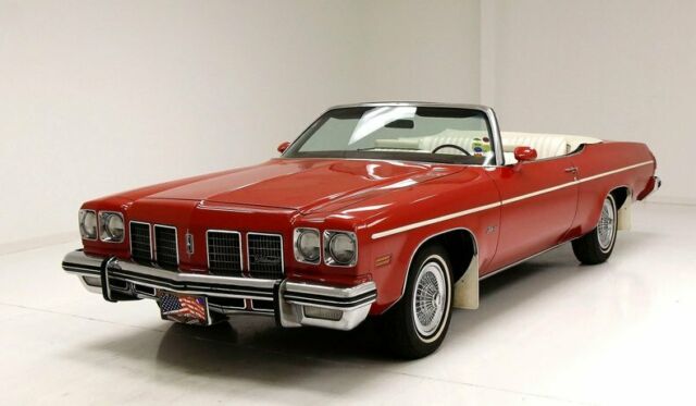 original 350ci v8 nice red paint comfy interior convertible top