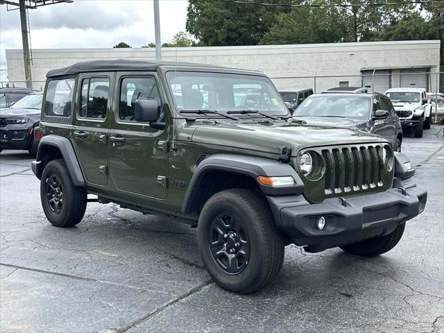 2023 jeep wrangler 4-door sport 4x4