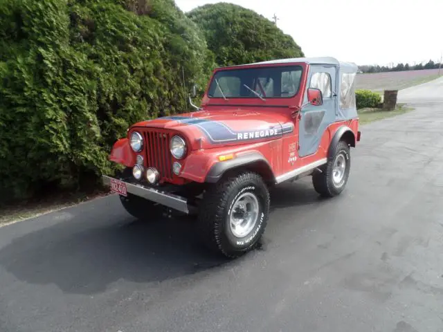 1976 jeep cj5 renegade levi edition. survivor. bicenteniel edition rare no res