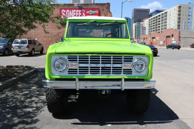 1973 ford bronco ranger, original 302 v8, 4 bbl carburetor, orig c4 transmission