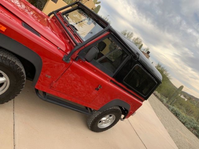 1994 nas defender 90 convertible with hardtop arizona owned