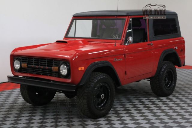 1974 red 302 v8 4x4 ps 3-speed lifted must see!