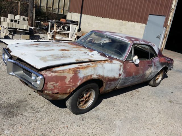 1967 pontiac firebird parts car barn find