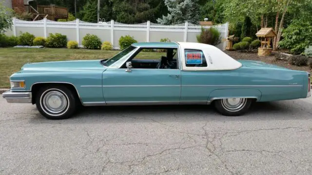1976 cadillac deville base coupe 2-door 8.2l no reserve bid it and win it!!!