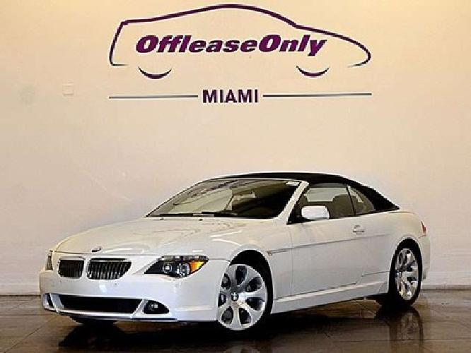 2007 bmw 6 series 650i convertible in miami, fl