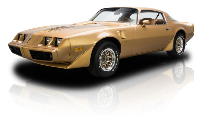 documented frame up restored solar gold firebird trans am 6.6l v8 ps pb a/c f41