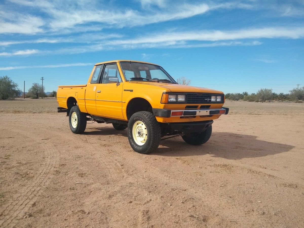 1980 datsun 720 king-cab diesel 4x4 5-speed