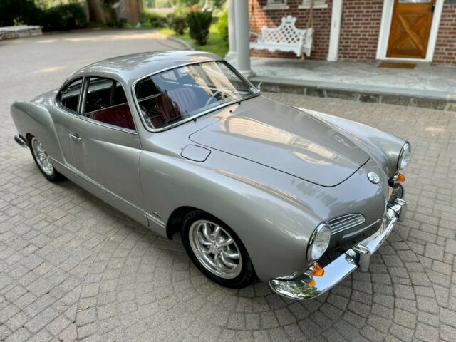 1968 volkswagen karmann ghia mercedes silver / grey manual