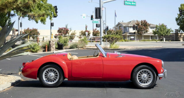 1-owner 1959 mga solid garaged california car excellent metal low miles original