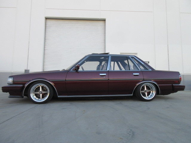 1987 toyota cressida fully restored! japanese "bosozoku" style low to the ground