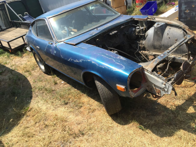 1973 nissan datsun 240 z 240z shell rolling