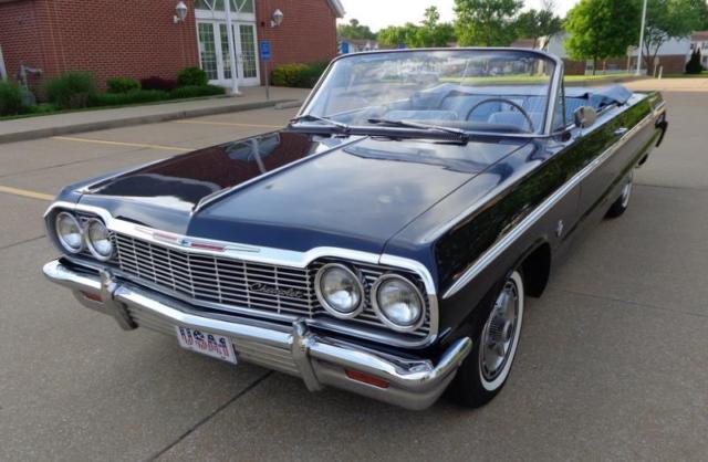 1964 chevrolet impala "ss" #'s matching 409 four speed stunning!
