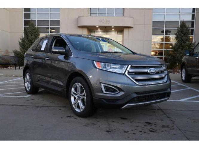 2017 ford edge titanium awd titanium 4dr crossover for sale in overland park, kansas