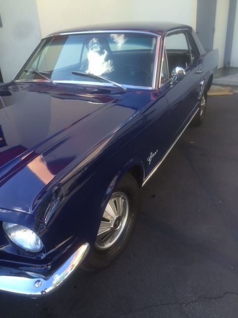 1966 ford mustang coupe ca car, completely redone!