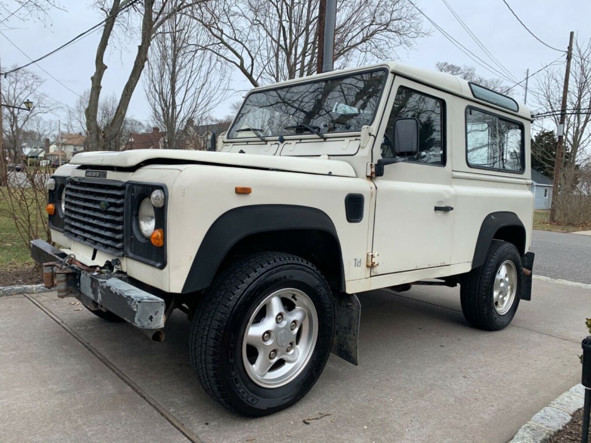 1989 land rover defender 90 left hand drive turbo diesel ny title free shipping