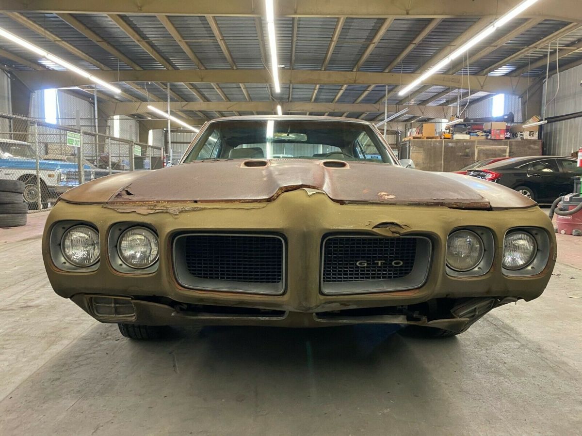 rare 1970 pontiac gto, all original, video and delivery, no reserve!
