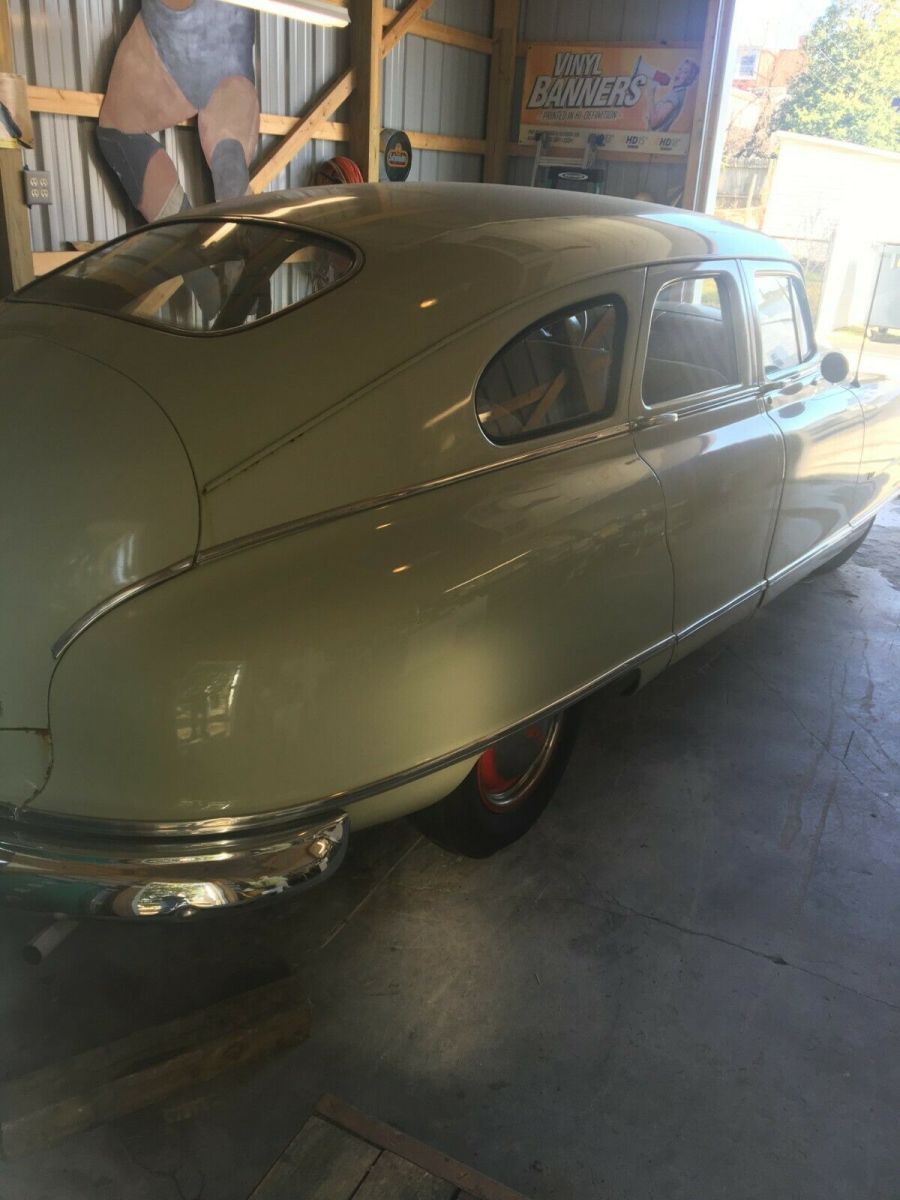 1949 nash 600 new tires, brakes. body & floors rust free. motor runs smooth