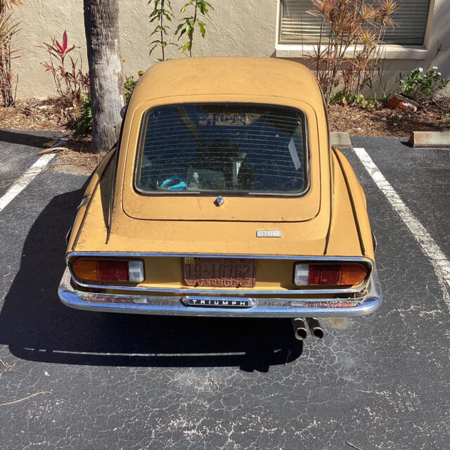 1972 triumph gt6 mk3 | rotoflex | rusty | nice glass and strong engine | manuals
